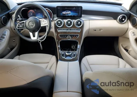 2021 Mercedes-Benz C 300 из США, поврежденный, VIN W1KWF8DB4MR606086